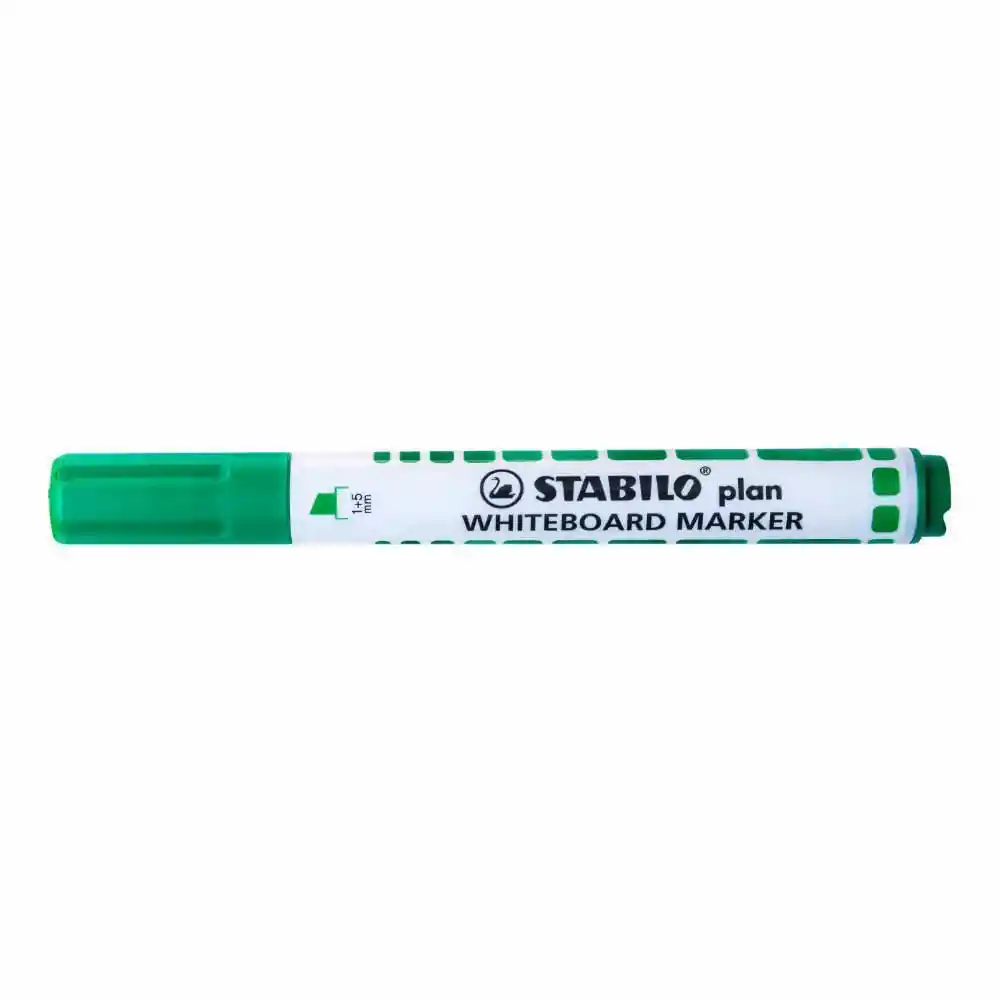 Stabilo Marcador Borrable Verde Para Tablero