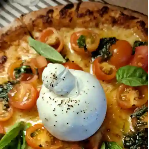 Pizza Burrata Pesto