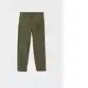 Pantalón Franky Khaki Talla 09 Niños Mango