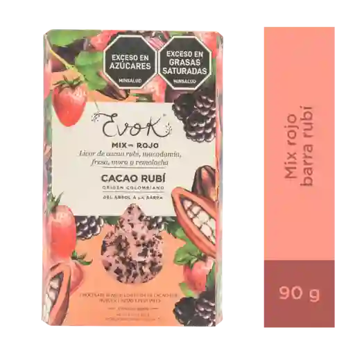 Evok Chocolatina Rojo Ruby