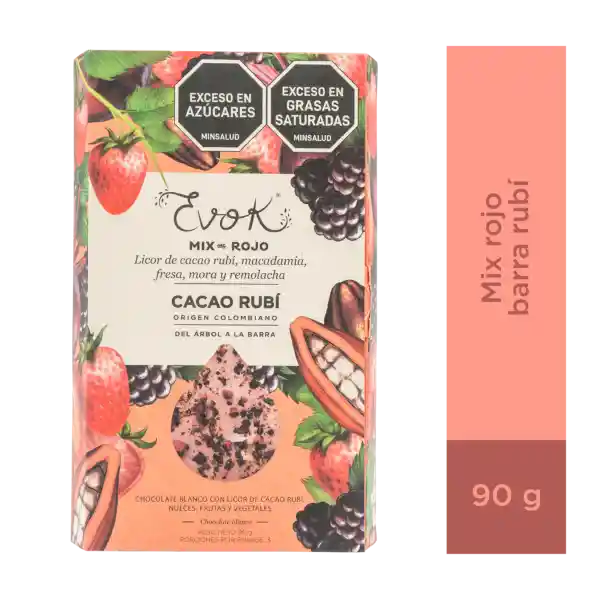 Evok Chocolatina Rojo Ruby