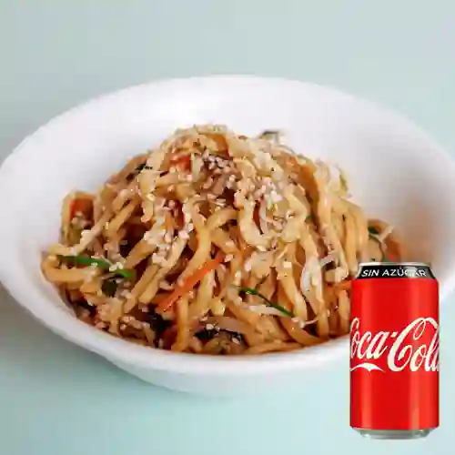 Combo Fideos + Coca-cola Sin Azúcar 330 ml