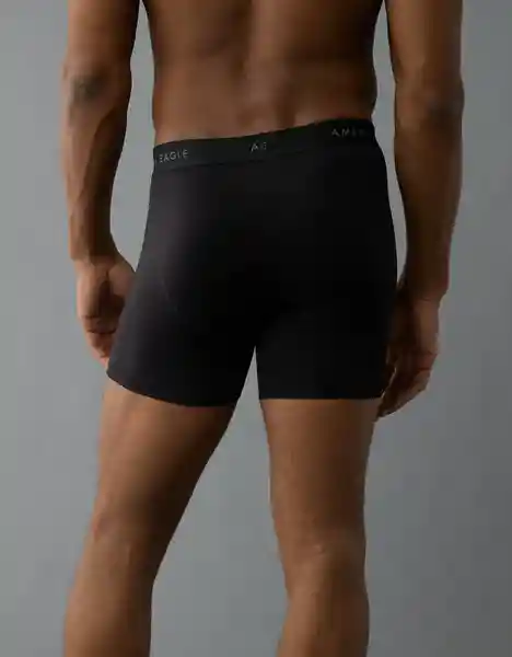 Bóxer Hombre Negro Talla: MEDIUM 4150001 American Eagle