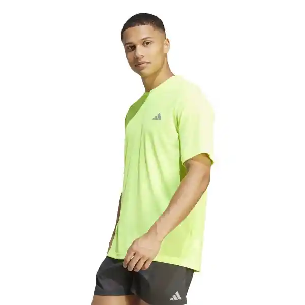 Adidas Camiseta Ulti Tee Knit Para Hombre Verde Talla S