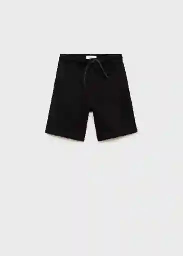 Bermuda Francia8 Negro Talla 10 Niños Mango