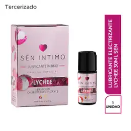 Sen Íntimo Lubricante Electrizante Lychee