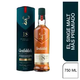 Whisky Glenfiddich 18 años Single Malt
