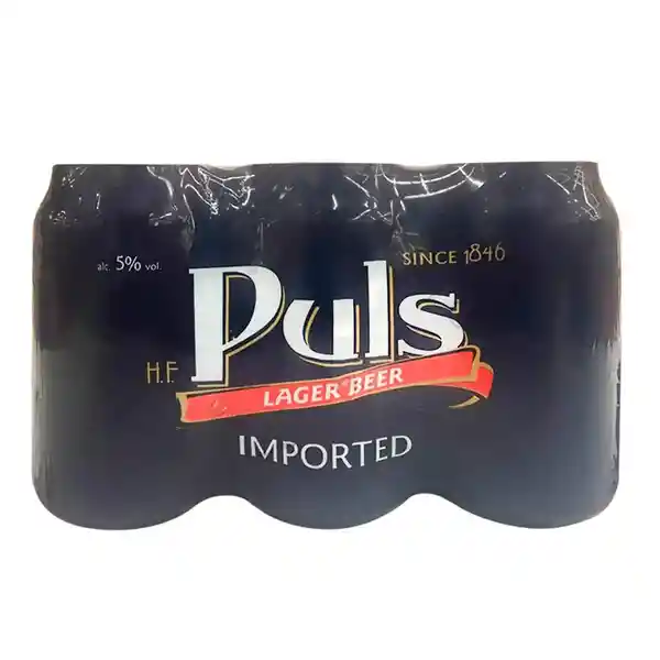 Puls Pack Cerveza Lager 5%