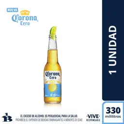 Corona Cero Cerveza 330 mL