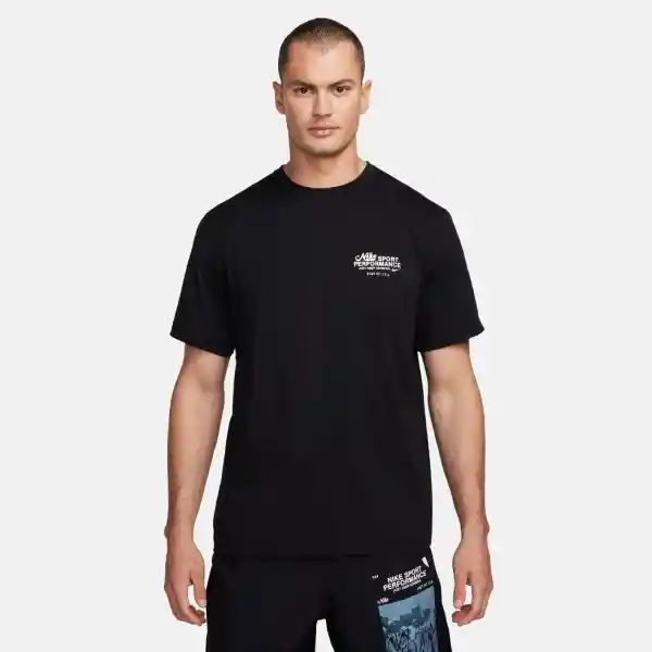 Nike Camiseta Uv Hyverse Gx Para Hombre Negro Talla XL