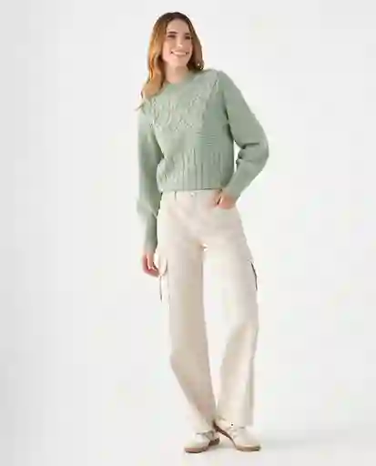 Jean Vainilla Claro Crudo Talla 4 679F022 Esprit