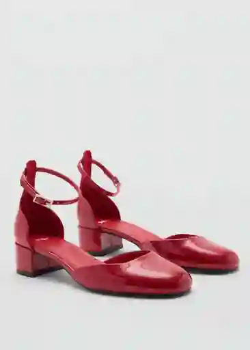 Zapatos Alexa Rojo Talla 39 Mujer Mango