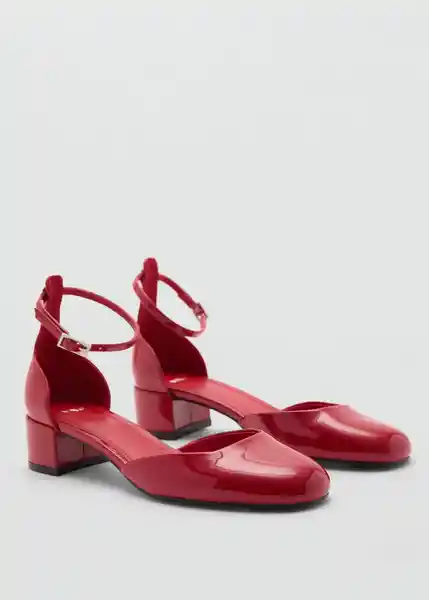 Zapatos Alexa Rojo Talla 39 Mujer Mango