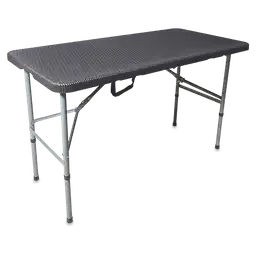 Mesa de Banquete Negra 122 cm Aro