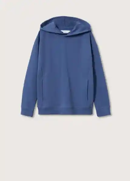 Sudadera Thai Azul Talla 06 Niños Mango