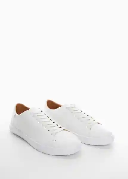 Zapatos Deportiva Metrolea Blanco Talla 46 Hombre Mango