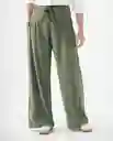 Pantalón Verde Calliste Oscuro Talla 6 639F008 Esprit