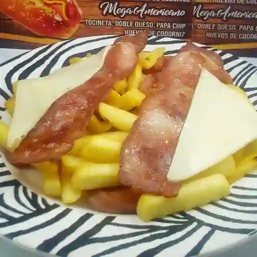 Salchipapas Sencillo