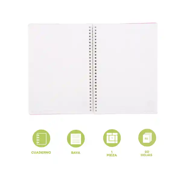 Cuaderno Argollado Pinky Pie y Twilight Sparkl Miniso