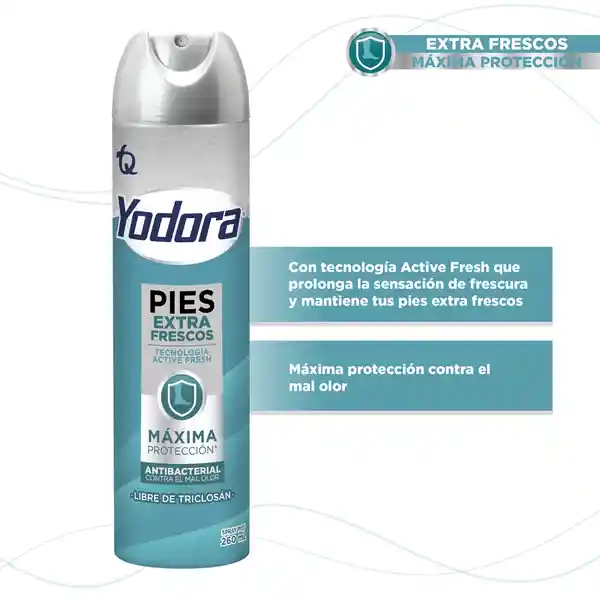 Yodora Talco En Aerosol Masculino