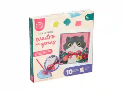 Set Pinta Gemas Cuadro Casaideas