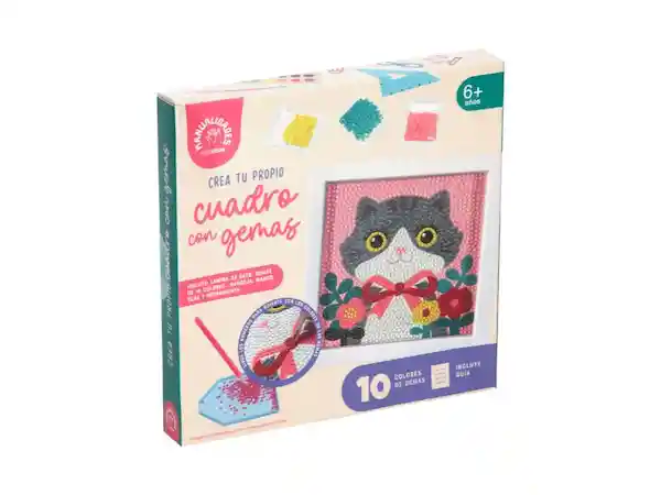 Set Pinta Gemas Cuadro Casaideas