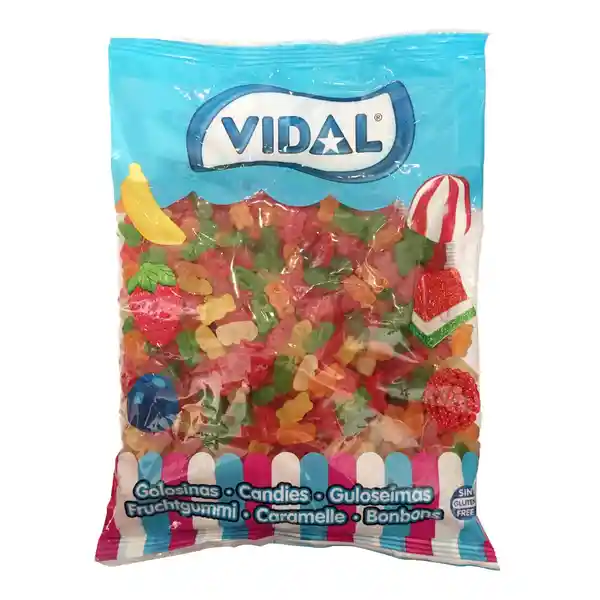 Gomas Vidal Ositos Sin Gluten