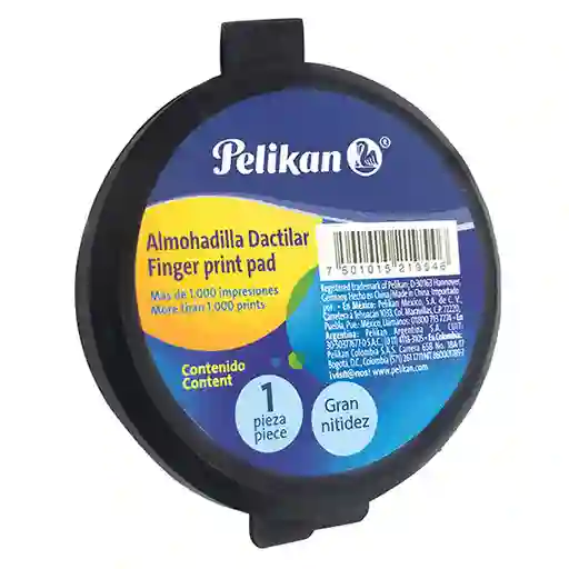 Pelikan Almohadilla Dactilar Color Negro