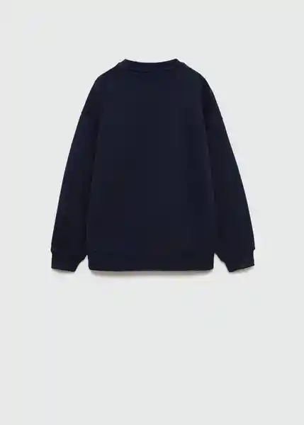 Sudadera Berto Navy Talla 12 Niños Mango