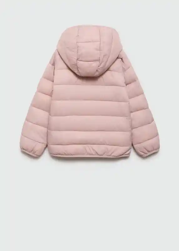 Chamarra Anorak Ariadna Rosa Palo Talla 09 Niñas Mango