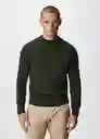 Jersey Colina-I Khaki Talla M Hombre Mango