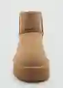 Botines Amelie Camel Talla 36 Niñas Mango