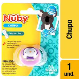 Nuby Chupo Ovalo Clásico