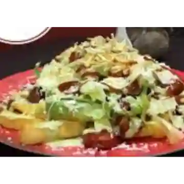 Salchipapas Costeñas con Todo