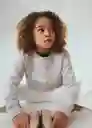 Buzo Sudadera Magique Gris Medio Vigore Talla 10 Niña Mango
