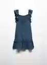 Vestido Emma Navy Talla 14 Niñas Mango