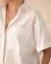 Camisa Blanco 0 Claro Talla L 411G002 Espirit