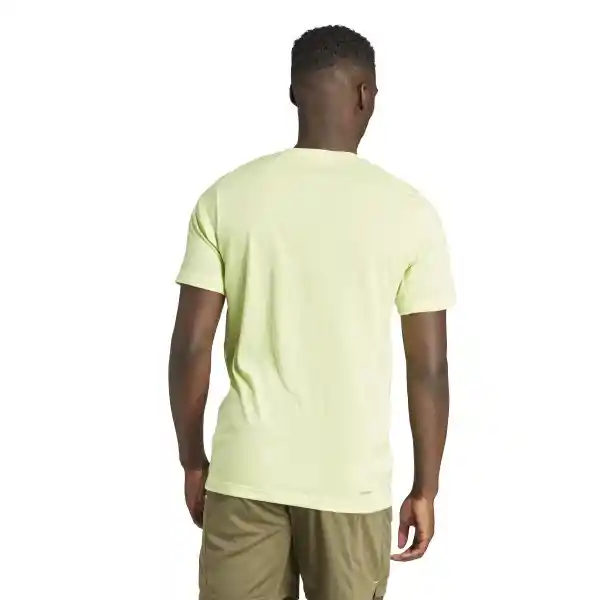 Adidas Camiseta Tr-es+ Tee Hombre Verde Talla S Ref: IJ9602