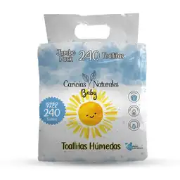 Caricias Naturales Baby Pack Toallita Húmeda Jumbo