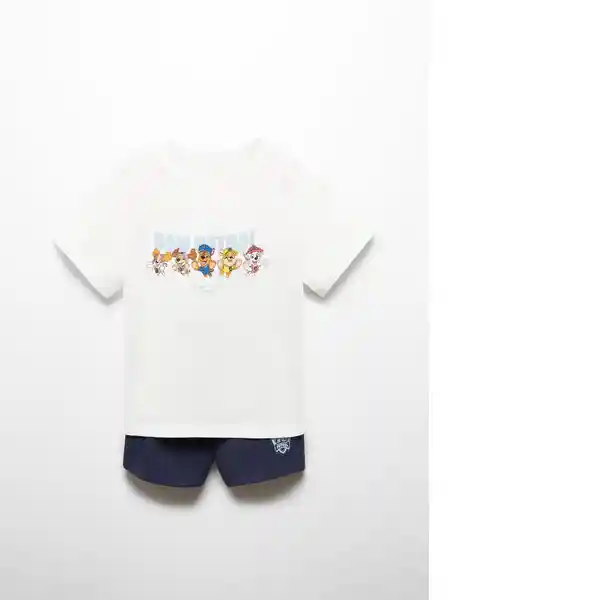 Pijama Pawpy Navy Talla 69 Niños Mango