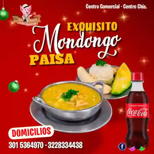 Combo Mondongo + Coca-Cola Sabor Original 250 ml