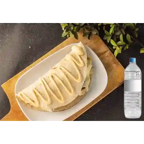 Combo Quesadilla Especial + Botella de Agua 600Ml