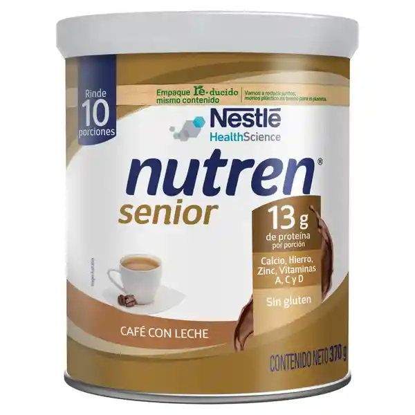 Complemento Nutricional Nutren Senior Café Con Leche 370 g