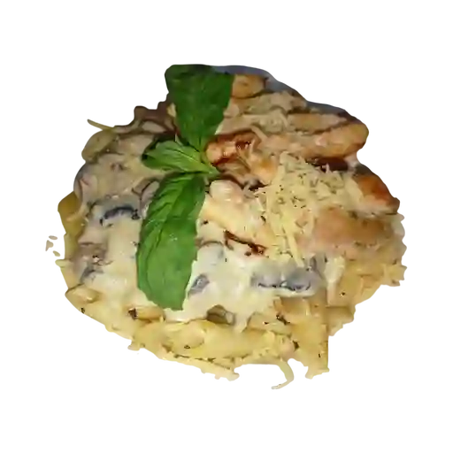 Pasta Funghi di Pollo