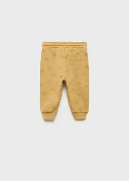 Pantalón Aop Truck Ocre Talla 97 Niños Mango