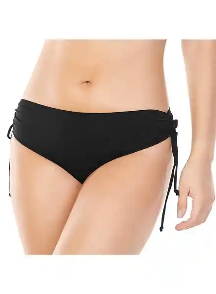 Chamela Cachetero Baño Mujer Negro M