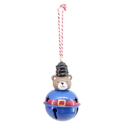M + Design Colgante Cascabel Azul Juguetes Nav25