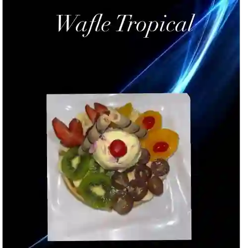 Waffle Tropical