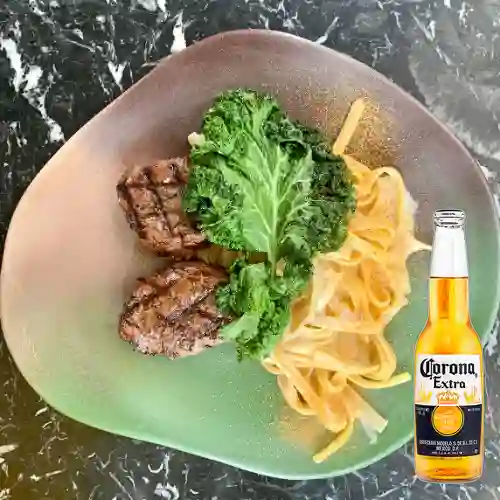 Combo Tagliata de Res + Corona 330 ml