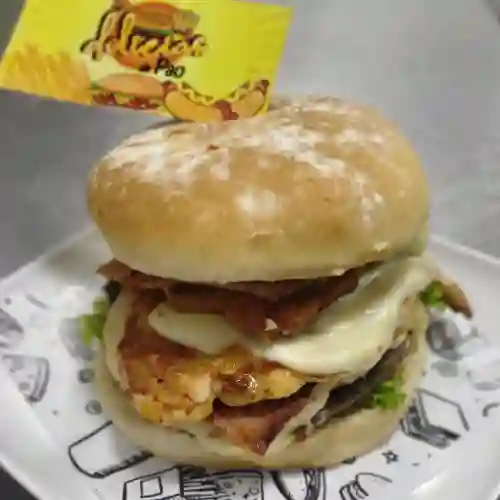 Hamburguesa con Todo